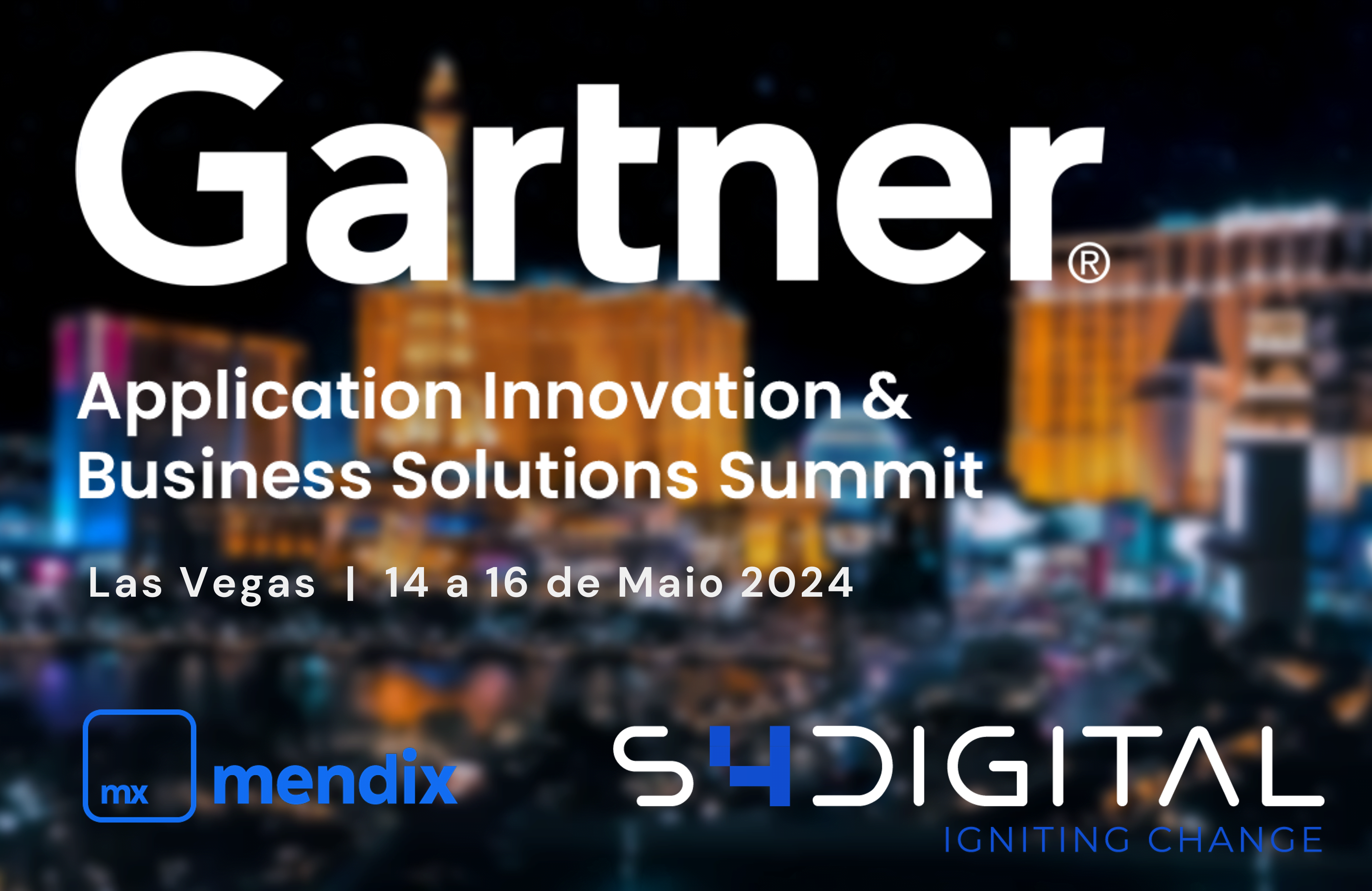 Evento Gartner Application Innovation & Business Solutions Summit 2024