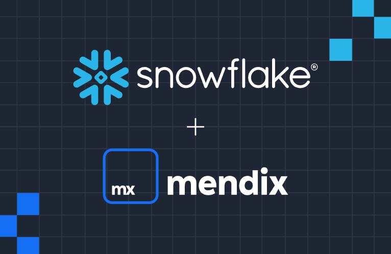 Mendix para pequenos negócios com integrações Snowflake